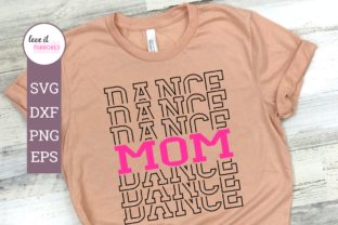 Dance Mom Mirror Word Graphics for Crafts Projects