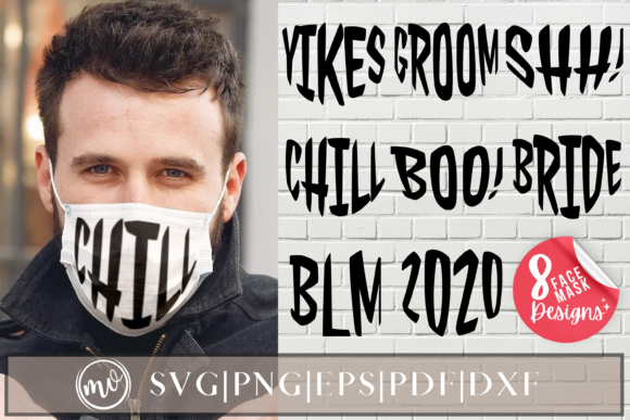 Face Mask SVG Designs - 8: Graphics & Crafts for Branding