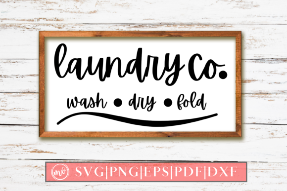 Laundry Co Sign SVG Design Review