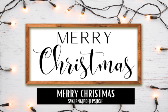 Merry Christmas SVG Graphics for Crafts
