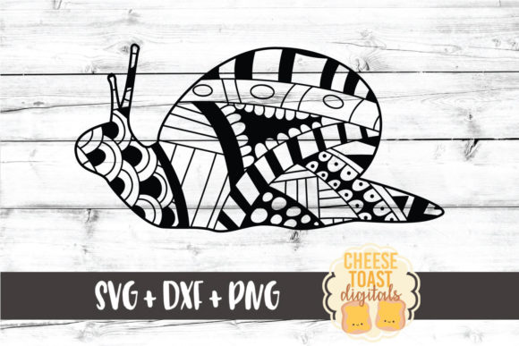Snail Zentangle: Graphics for Crafts & Creative Projects